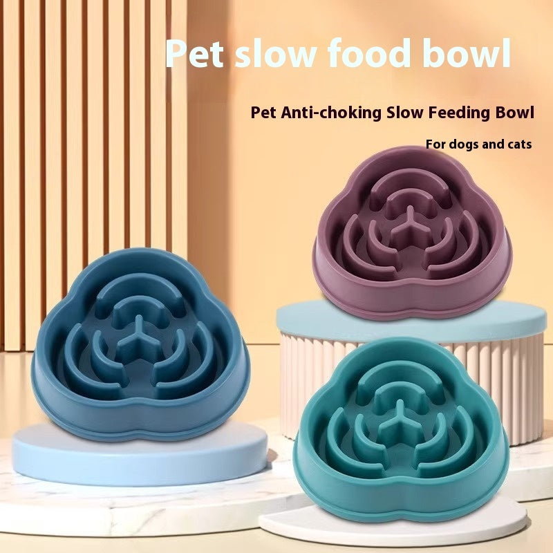Pet Slow Feeding Bowl f